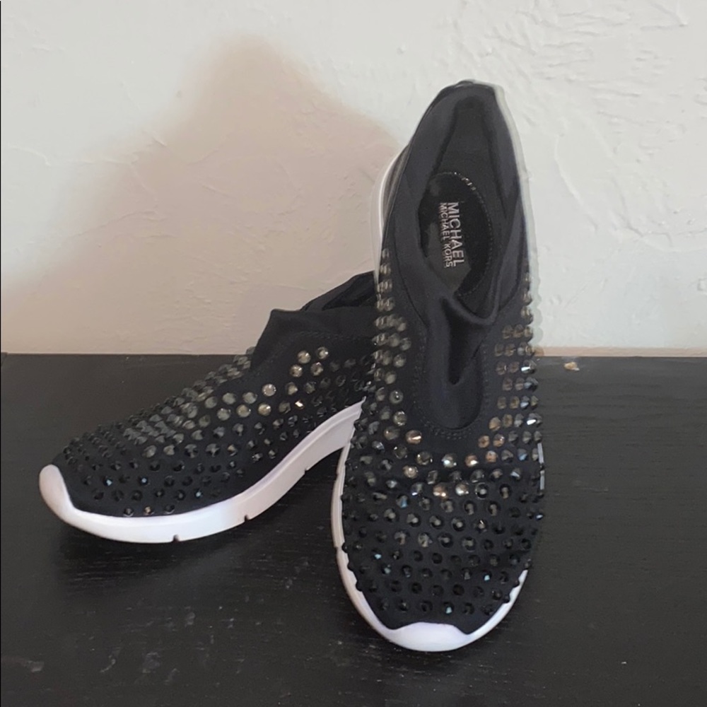 Michael Kors Crystal Slip-on Sneakers